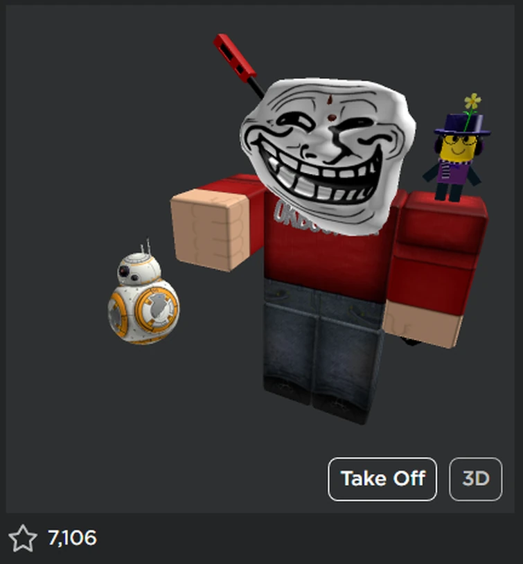 You can now become Trollface in Roblox | Fandom