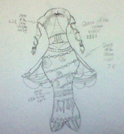 Reworked Concept Of The Queen Of The Ocean Skirt And Made A Whole