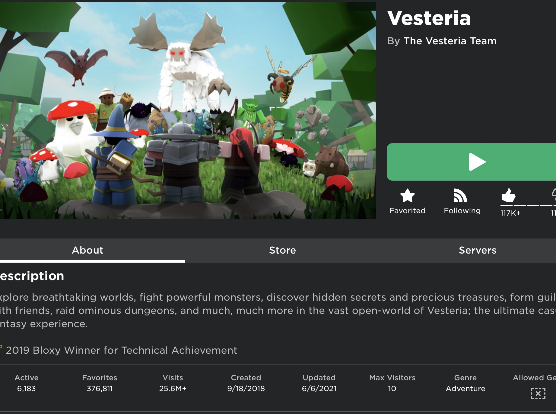 omfg, Vesteria is at the most alive state it will ever be Fandom