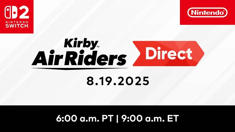 Kirby Air Riders Direct 8.19.2025
