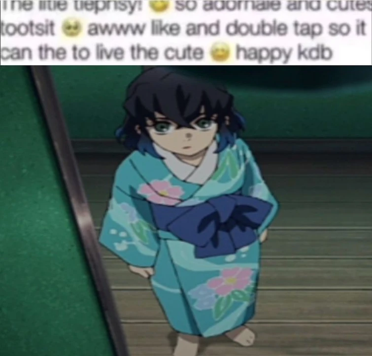 Ik I'm literally babying inosuke but like he's literally so adorable ...