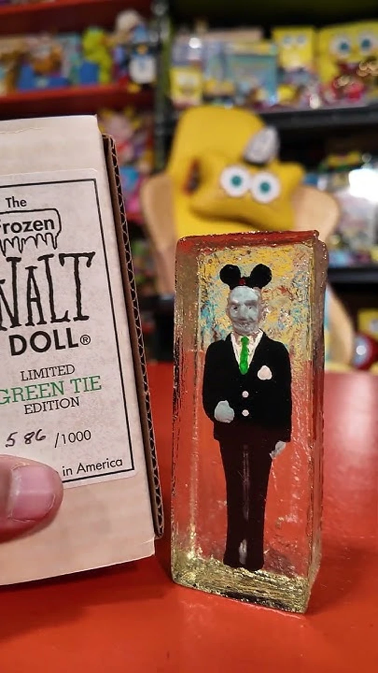 This FROZEN WALT DISNEY Was Made By The CREATOR SPONGEBOB #spongebob #nickelodeon #disney