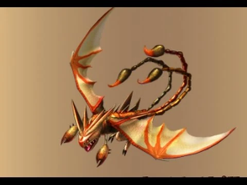 Как нарисовать дракона тройной удар