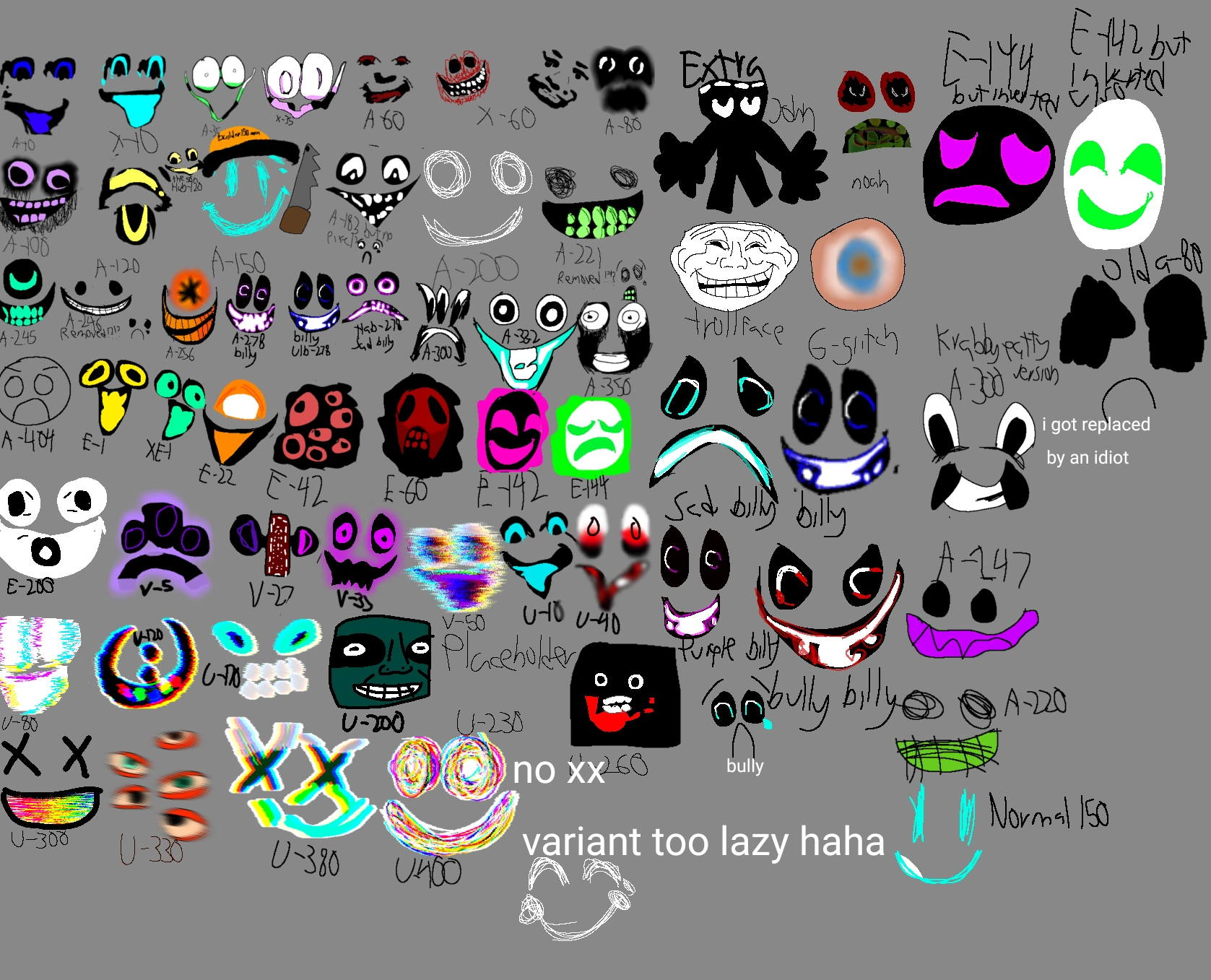 made the entities with my bare hands Fandom