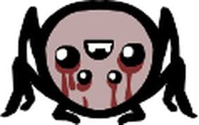 паук из айзека. паук айзек. паук tboi. айзек по пикселям. The binding of isaac боссы.