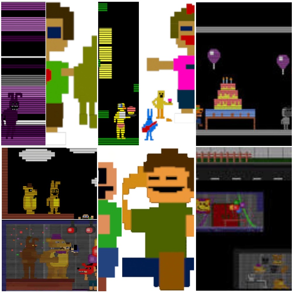 My understanding of the FNAF3 Minigames, and what I think they