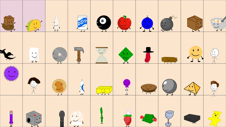 BFDI Recommended Characters VV 39 (VTE) | Fandom