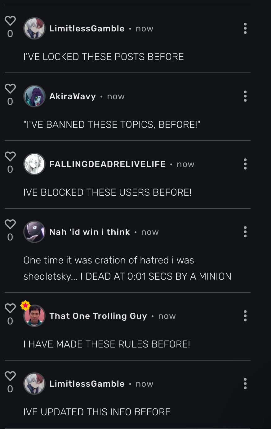 I Have Before Fandom