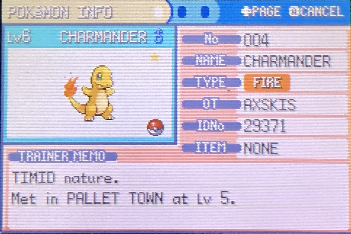 Pokemon Fire Red Shiny Pokemon Cheat