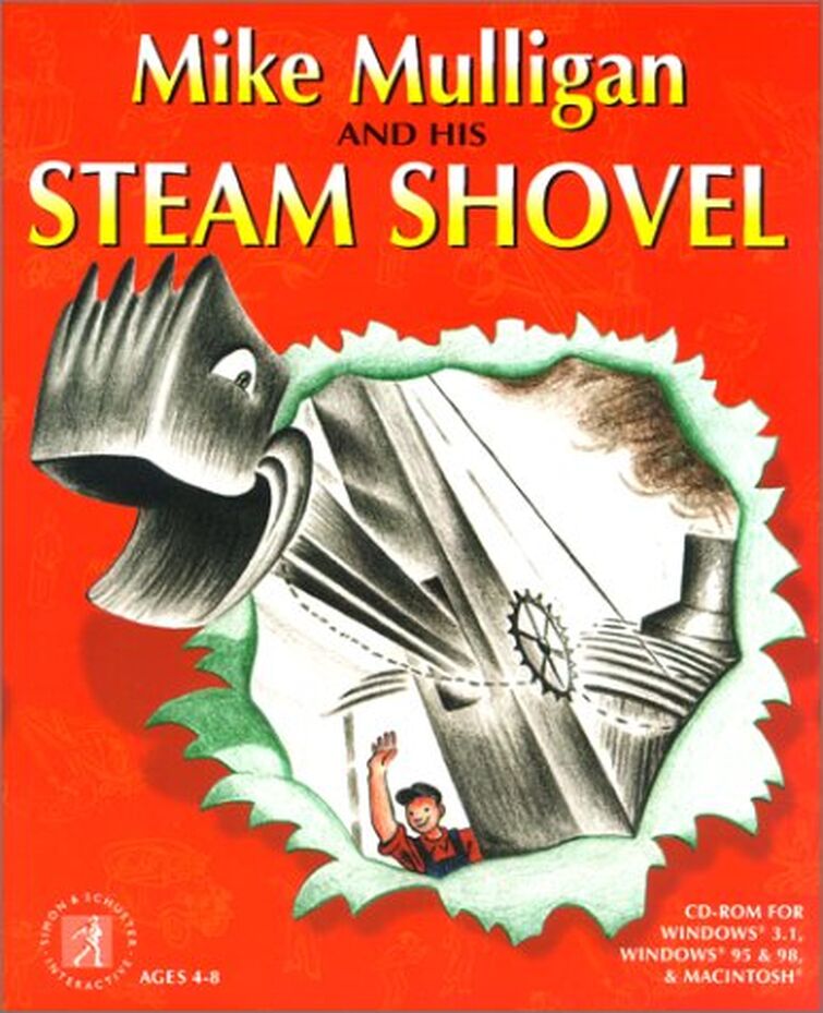 Mike reads books. Mike Milligan. Mike Mulligan's Steam Shovel. Майк Бартон книга. Mary Anne the Steam Shovel (Mike Mulligan and his Steam Shovel).