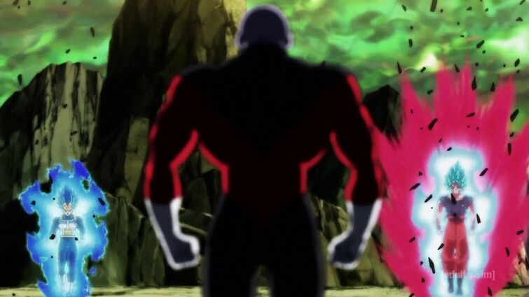 Super Saiyan Blue Kaioken x20 Goku vs Jiren (Subbed) on Make a GIF