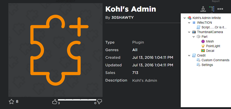 A Warning To Those On The Learn And Explore Tab Fandom - roblox studio how to use kohls admin script