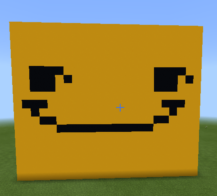 Smiley the Happy Face, Minecraft Skin