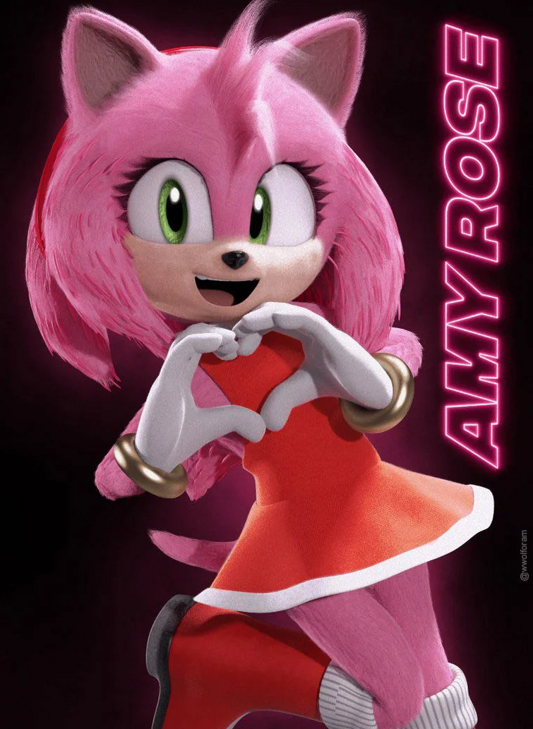 Amy Rose in the movie Fandom