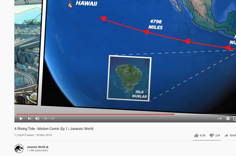 Isla Nublar Satellite Map : r/JurassicPark
