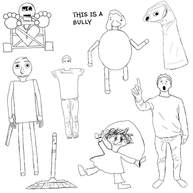 Featured image of post Baldi Coloring Pages Baldi s basics in education and learning s studio