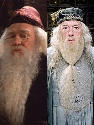 dumbledore actors compared