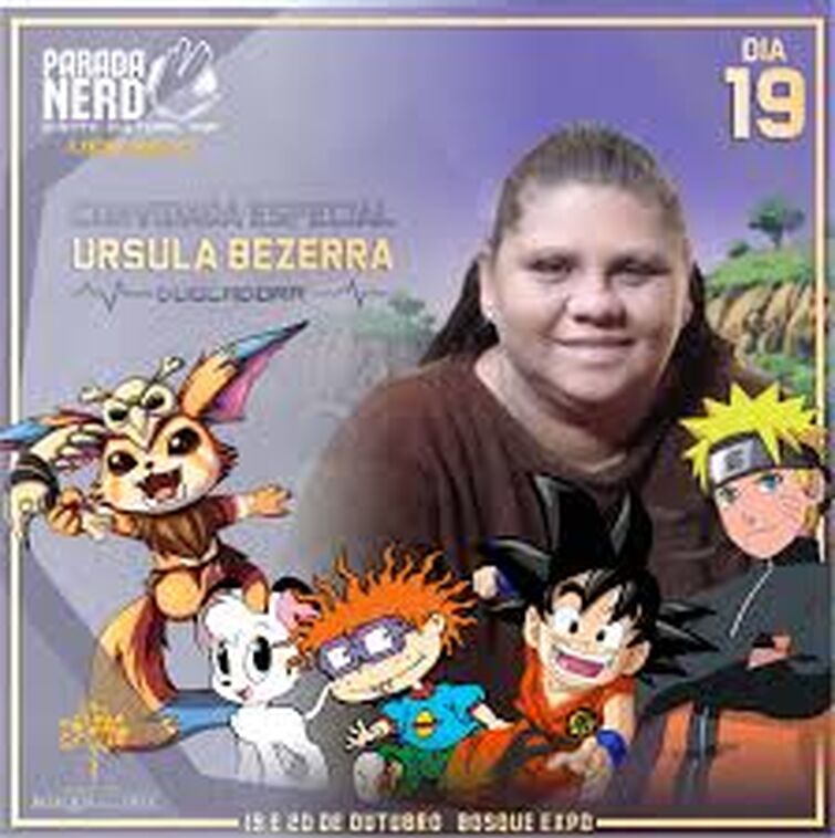 Ursula Bezerra - Dubladora Oficial de Naruto no Brasil 