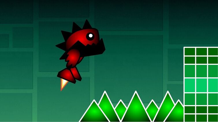 Geometry Dash Animation - Running