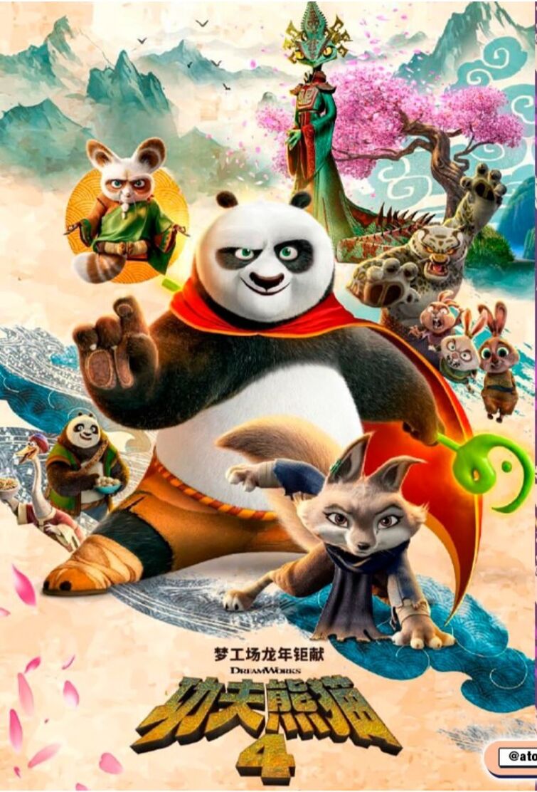 New Posters for Kung Fu Panda 4 ! | Fandom