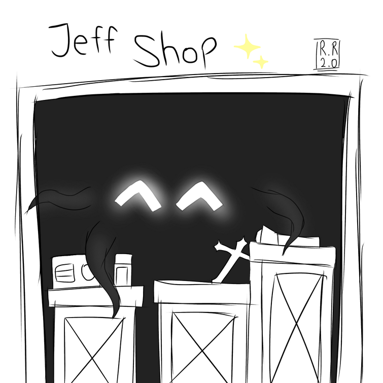 How to draw Jeff (Doors) 