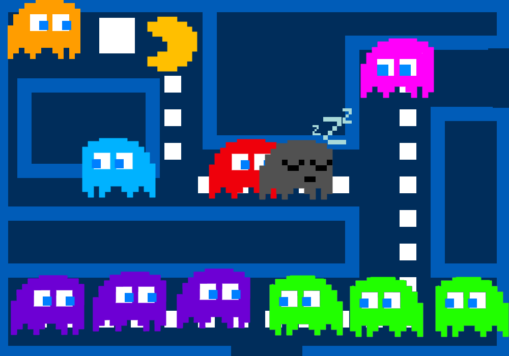Random pacman art I made. | Fandom