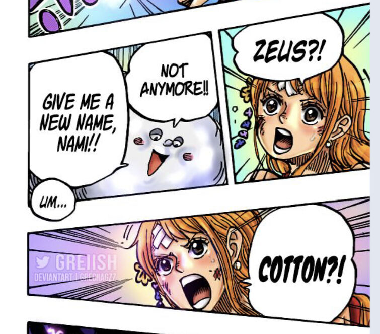 One Piece Explains How Zeus Survived and Renames Him