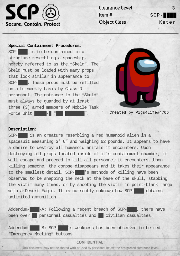 SCP General Discussion, Page 26