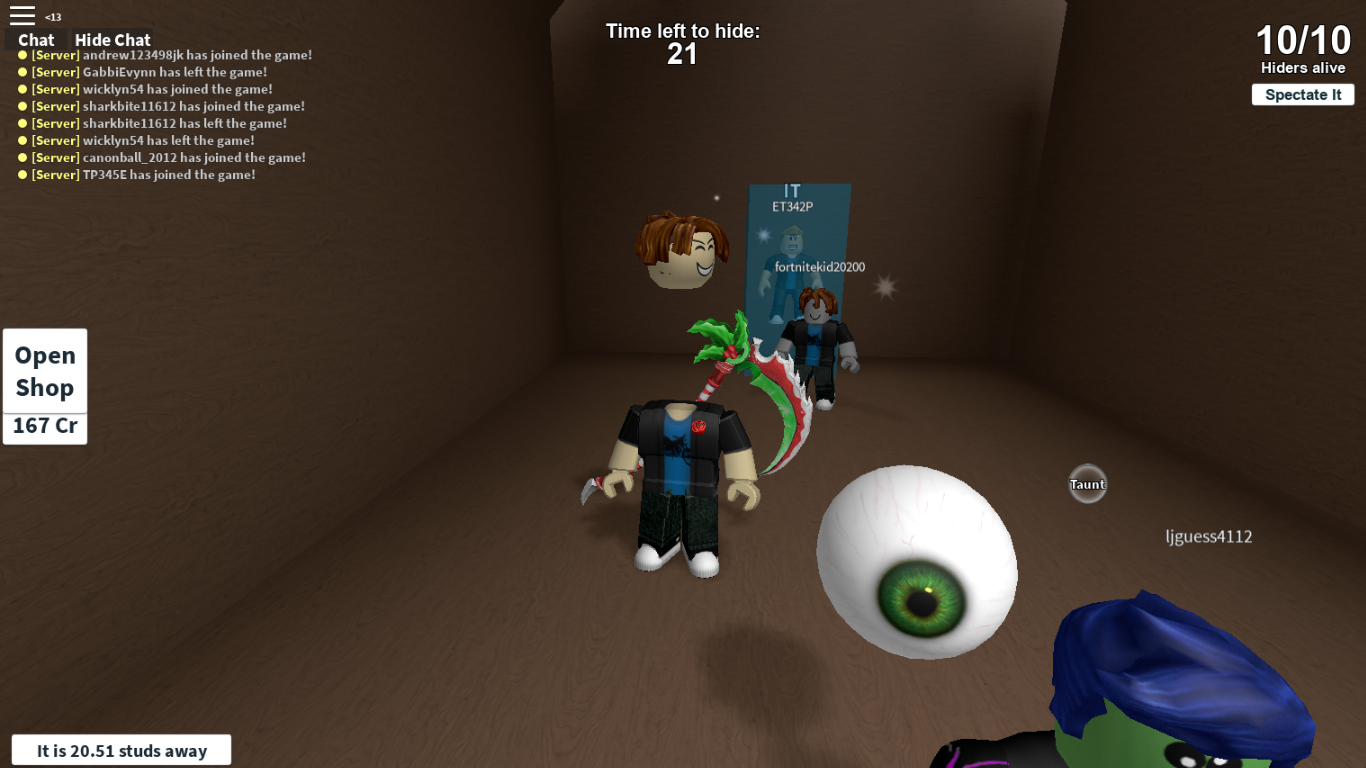 Roblox New Hide And Seek Game