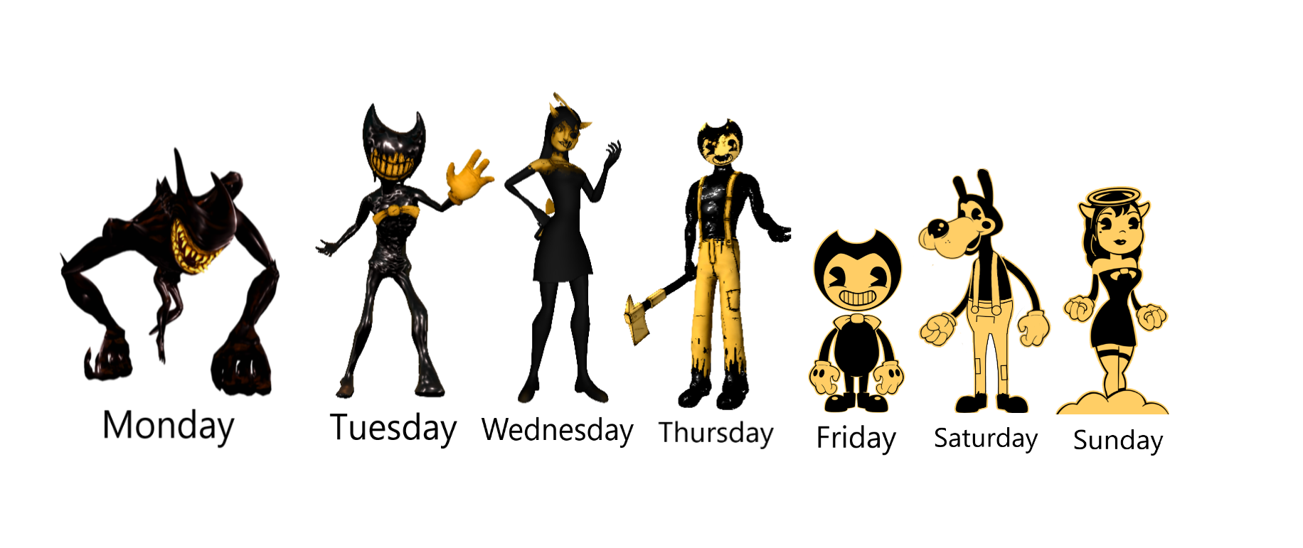 Discuss Everything About Bendy Wiki Fandom - beast bendy roblox