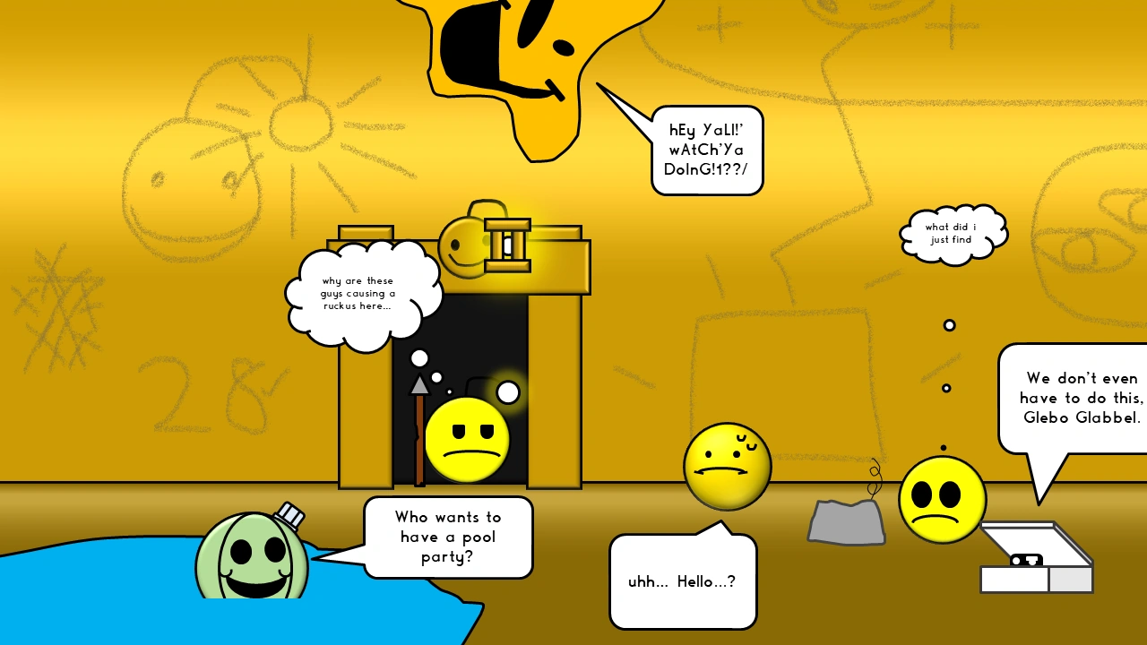 meanwhile in a hotel made out of gold... Fandom