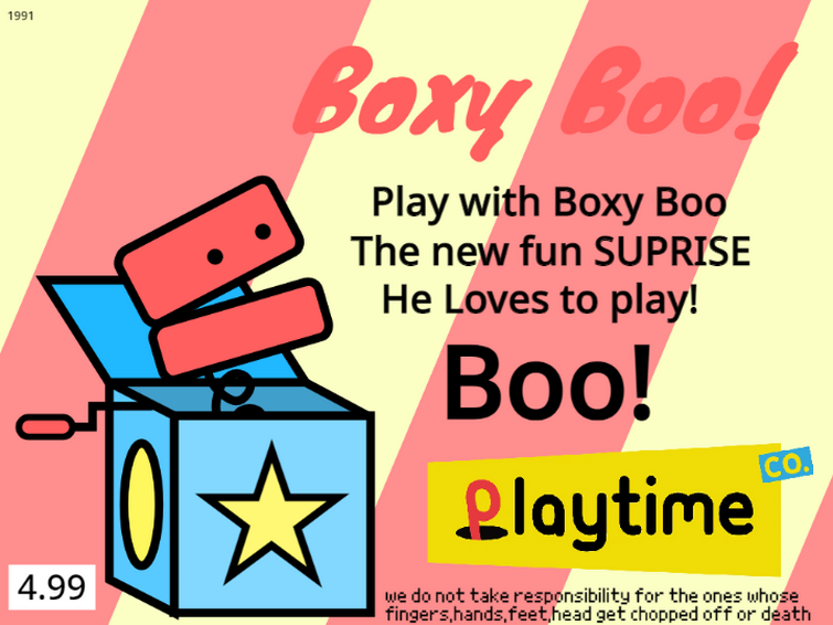 Poppy Playtime Project Playtime - BOXY BOO Official Trailer (2022) 