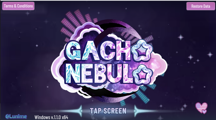 Omg there is a count down for Gacha Nebula and I'm crying