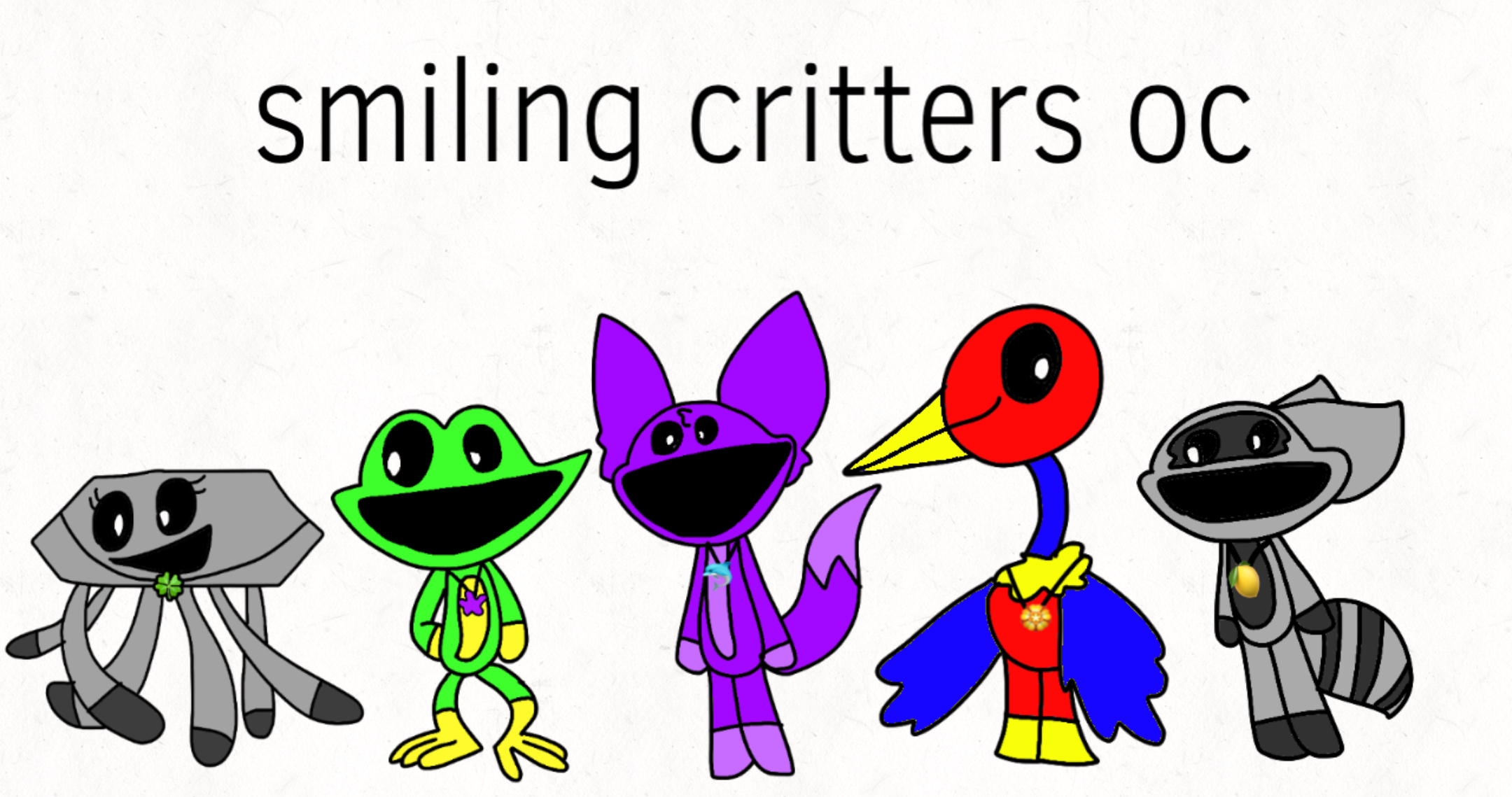 My Smiling Critters Ocs Fandom