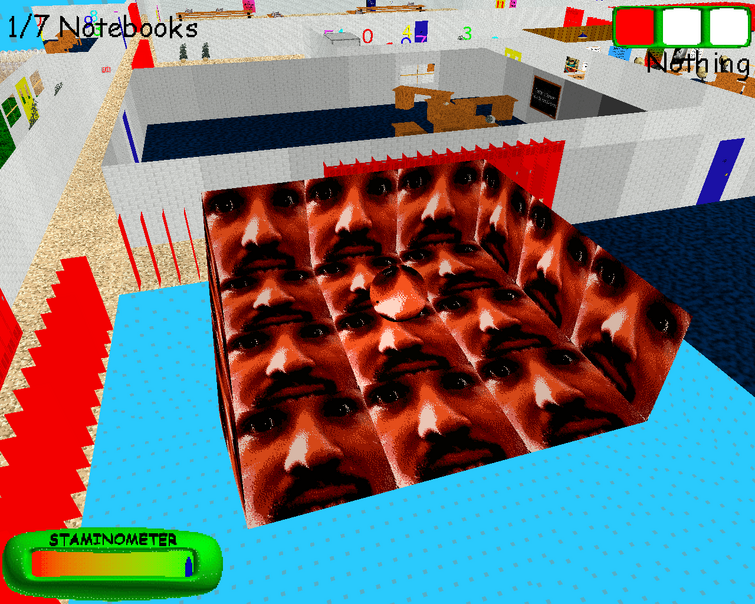 what the heck is this in the map of baldi's basics classic remastered ...