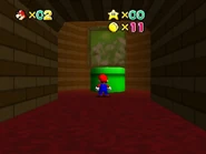 The pipe leading to the Cold, Cold Crevasse.