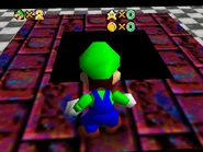 The hole leading to Lethal Cavern.