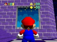 The painting leading to Vanilla Upstairs.