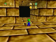 This hole leads to nowhere in this build.