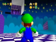 The poorly textured crevasse.