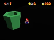 The warp pipe to Star Road.