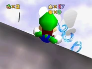 The majestic swimming exclamation points.