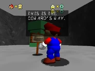 The section to the right, labeled as "Coward's Way."