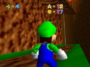 A pole supporting the mountain.