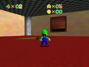 The painting leading to Midnight Meadow.