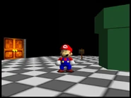 The room with the pipe leading to World of Dreams.