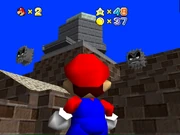 Level replaced bob-omb tower