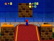 The brick painting to the Tubular Lobby's Beta Room.