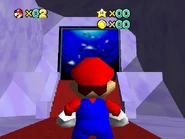 The first room from the right.