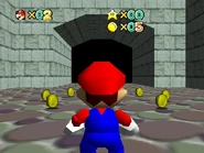 The hole leading to Whomp's Prison.